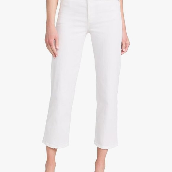 Levi's W's Ribcage Straight Ankle Jeans *GOOD*read* Cloud Over White Sz 28 - Picture 3 of 8